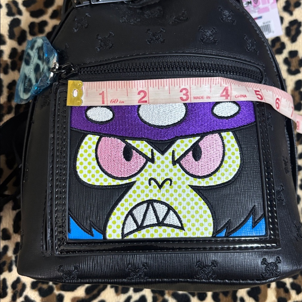 Fred Segal x POWERPUFF GIRLS ๐ Mojo Jojo Mini Backpack Bag Travel Cartoon Y2K - Picture 10 of 17
